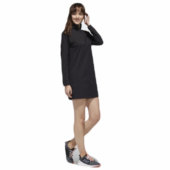 NEW Adidas Unleash Confidence Long Sleeve Dress - Picture 5 of 16